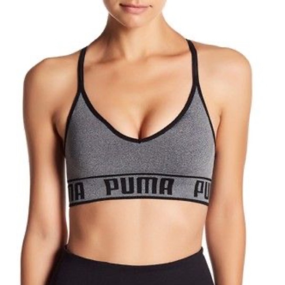 Puma Grey Sports Bra